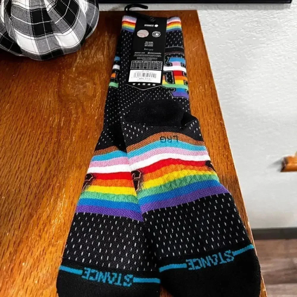 NWT NBL San Francisco Giant’s Socks By STANCE Men Size 9-13 #30